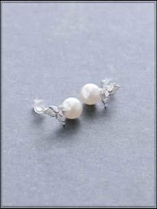 画像3: 【ピアス】バタフライモチーフパールピアス【Fサイズ/1カラー】[OF03] (3)
