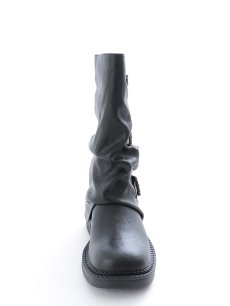 画像4: 合皮ベルトショートブーツ【35-39サイズ/2カラー】[OF02] 【YN】 (4)