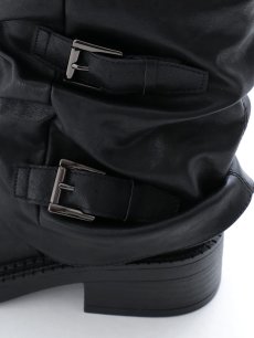 画像7: 合皮ベルトショートブーツ【35-39サイズ/2カラー】[OF02] 【YN】 (7)