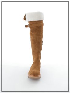 画像6: ベルトボアロングブーツ【37-39サイズ/2カラー】[OF03] 【YN】 (6)