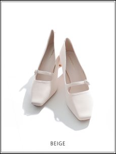 画像3: 【パンプス】スクエアトゥパンプス【36-38サイズ/2カラー】[OF02] 【YN】 (3)