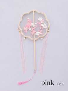 画像2: 【予約商品/8月下旬発送予定】【ハロウィン】 漢服扇子/うちわ ハロウィン小物 単品【2カラー】[HC03] (2)