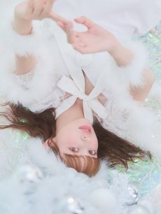 画像11: 【即日発送】【サンタコス 5点セット】【S-XLサイズ/3カラー】ポンチョ付きフレアサンタコスプレ[OF04] (11)