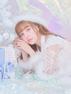 画像15: 【即日発送】【サンタコス 5点セット】【S-XLサイズ/3カラー】ポンチョ付きフレアサンタコスプレ[OF04] (15)