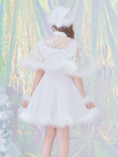 画像19: 【即日発送】【サンタコス 5点セット】【S-XLサイズ/3カラー】ポンチョ付きフレアサンタコスプレ[OF04] (19)