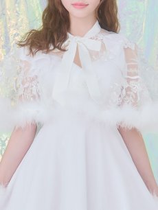 画像21: 【即日発送】【サンタコス 5点セット】【S-XLサイズ/3カラー】ポンチョ付きフレアサンタコスプレ[OF04] (21)