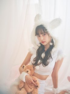 画像6: 【即日発送】【sugar nine サンタコス 5点セット】【XS-XLサイズ/3カラー】ベロアフードバニーセットアップサンタコスプレ[OF04] (6)