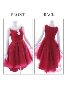 画像10: SALE!【即日発送】ケミカルレースチュールドレスワンピースフレアサンタ【sugar nine サンタコス 4点セット】【S-Lサイズ/1カラー】[OF04] (10)