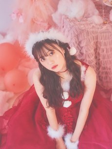 画像16: SALE!【即日発送】ケミカルレースチュールドレスワンピースフレアサンタ【sugar nine サンタコス 4点セット】【S-Lサイズ/1カラー】[OF04] (16)