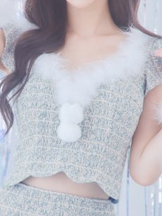 画像22: 【即日発送】ツイード/ セットアップ/ マーメイドフレアミニドレスサンタ【sugar nine サンタコス 5点セット】【XS-Mサイズ/5カラー】[OF04] (22)