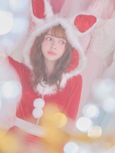 画像10: 【即日発送！】【サンタコス 4点セット】【S-Lサイズ/3カラー】セットアップバニーサンタコスプレ[OF04] (10)