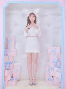 画像29: 【即日発送！】【サンタコス 4点セット】【S-Lサイズ/3カラー】セットアップバニーサンタコスプレ[OF04] (29)