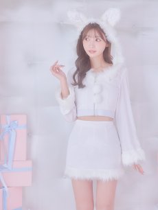 画像11: 【即日発送！】【サンタコス 4点セット】【S-Lサイズ/3カラー】セットアップバニーサンタコスプレ[OF04] (11)