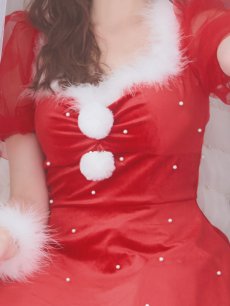 画像16: SALE!【即日発送】【サンタコス 4点セット】【S-Lサイズ/1カラー】ベロアパールフレアスカートサンタコスプレ[OF04] (16)
