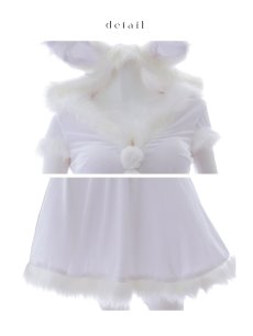 画像35: 【即日発送】【サンタコス 5点セット】【XS-XLサイズ/4カラー】セットアップバニーフレアサンタ[OF04] (35)