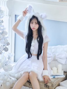 画像28: 【即日発送】【サンタコス 5点セット】【XS-XLサイズ/4カラー】セットアップバニーフレアサンタ[OF04] (28)