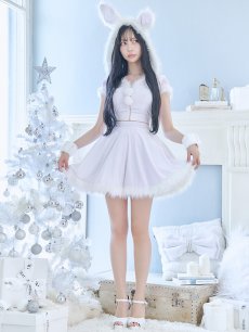 画像19: 【即日発送】【サンタコス 5点セット】【XS-XLサイズ/4カラー】セットアップバニーフレアサンタ[OF04] (19)