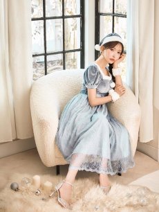 画像15: SALE!【サンタコス 5点セット】【S-Mサイズ/2カラー】ベロアワンピースサンタ[OF01] (15)