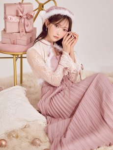 画像20: 【即日発送！】【サンタコス 4点セット】【S-Lサイズ/1カラー】ボレロ付きワンピースサンタ[OF01] (20)