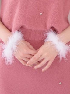 画像17: SALE!【サンタコス 5点セット】【S-Lサイズ/2カラー】ビジューニットワンピースサンタコスプレ[OF01] (17)