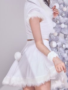 画像48: 【即日発送】【サンタコス 5点セット】【XS-XLサイズ/4カラー】セットアップバニーフレアサンタ[OF04] (48)