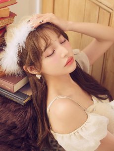 画像6: 【即日発送】【送料無料！】【サンタ】パフスリーブセットアップサンタコスプレ【コスプレ5点セット】【XS-Mサイズ/2カラー】[OF04] (6)