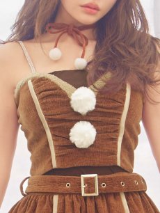 モデル:吉木千沙都 身長:158cm　着用サイズ:Sサイズ