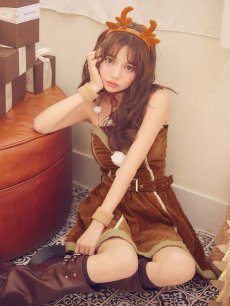 モデル:吉木千沙都 身長:158cm　着用サイズ:Sサイズ