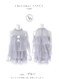 画像36: 【即日発送】【サンタ】アメスリフリルホルターネックサンタコスプレ【コスプレ4点セット】【XS-Lサイズ/2カラー】[OF04] (36)