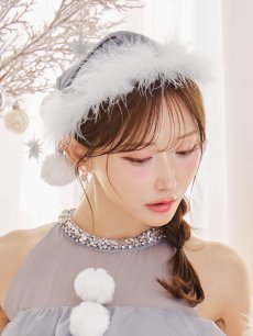 画像23: 【即日発送】【サンタ】アメスリフリルホルターネックサンタコスプレ【コスプレ4点セット】【XS-Lサイズ/2カラー】[OF04] (23)