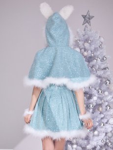 画像13: 【即日発送】【サンタ】ウサ耳ケープ【Fサイズ/3カラー】[OF01] (13)