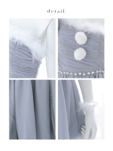 画像39: 【即日発送】【サンタ】ワンショルリボンドットチュールサンタコスプレ【コスプレ4点セット】【XS-Lサイズ/2カラー】[OF01] (39)