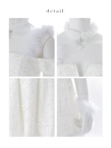 画像25: 【即日発送】【サンタ】ラメチュールオフショルリボンサンタコスプレ【コスプレ5点セット】【XS-Lサイズ/1カラー】[OF01] (25)