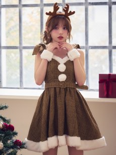 モデル：吉木千沙都（ちぃぽぽ）　身長：158cm　着用サイズ：Sサイズ