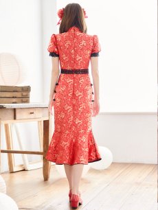 画像6: 【SALE!!】【即日発送】マーメイドスカートチャイナドレスコスプレ (SE02YN)【sugar nineハロウィン2点セット】【S-Lサイズ/1カラー】(SE02YN)[HC03] (6)