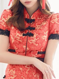 画像7: 【SALE!!】【即日発送】マーメイドスカートチャイナドレスコスプレ (SE02YN)【sugar nineハロウィン2点セット】【S-Lサイズ/1カラー】(SE02YN)[HC03] (7)