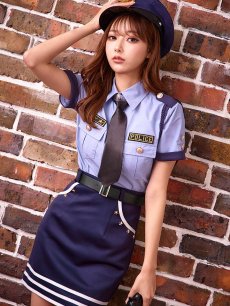 画像32: 【即日発送】ポリスコスプレ /警察官コスプレ【sugar nineハロウィン5点セット】【S-XLサイズ/1カラー】(HC206-2)[[HC03]-Bnvg] (32)