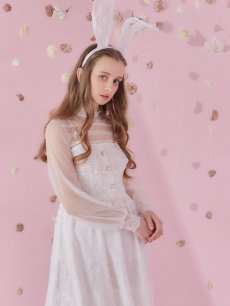 画像11: 【SALE!!】バニーワンピースコスプレ/レースワンピース【sugar nineハロウィン3点セット】【S-Lサイズ/1カラー】[HC03] (11)