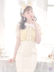 画像4: 【SALE!!】【ハロウィン】 バニーレースワンピースコスプレ 【コスプレ3点セット】【S-Lサイズ/2カラー】[HC03] (4)