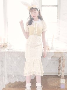 画像6: 【SALE!!】【ハロウィン】 バニーレースワンピースコスプレ 【コスプレ3点セット】【S-Lサイズ/2カラー】[HC03] (6)