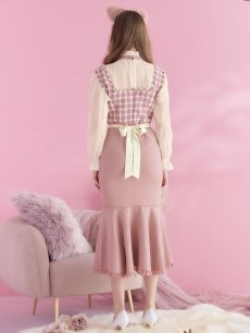 画像6: 【即日発送】ツイードキャットワンピースコスプレ/マーメイドスカート【sugar nineハロウィン3点セット】【S-Lサイズ/1カラー】[HC03] (6)