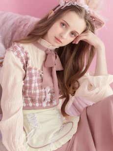 画像10: 【即日発送】ツイードキャットワンピースコスプレ/マーメイドスカート【sugar nineハロウィン3点セット】【S-Lサイズ/1カラー】[HC03] (10)