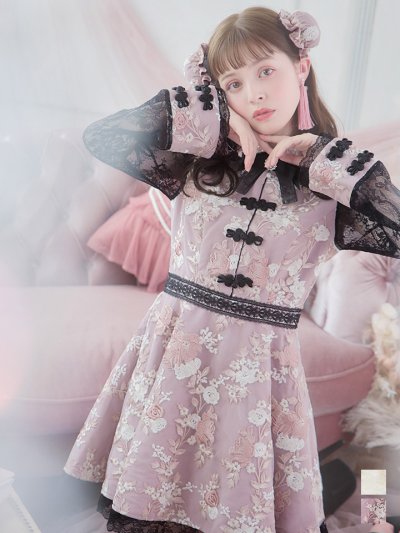 フレアスカートチャイナコスプレ 