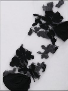 画像7: 【即日発送】【ソックス】花柄シアーソックス【1サイズ/3カラー】[OF08] (7)