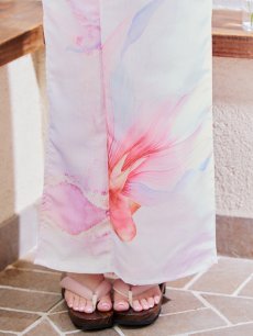 画像19: 【即日発送】ニュアンスピンク金魚浴衣【浴衣３点セット 浴衣/帯/下駄】 [YMT] (19)