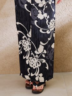 画像20: 【販売期間終了のため下げます】【即日発送】【sweet7月号掲載】大正ロマン×和モダン水彩牡丹浴衣 【浴衣3点セット 浴衣/帯/下駄】 [OF04] (20)