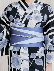 画像19: 【販売期間終了のため下げます】【即日発送】【sweet7月号掲載】 紅花舞う白地浴衣 【浴衣3点セット 浴衣/帯/下駄】 [YMT] (19)