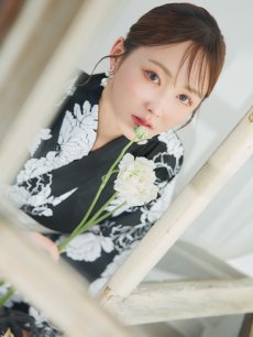 モデル：橋本甜歌　身長：163cm　着用サイズ：Fサイズ