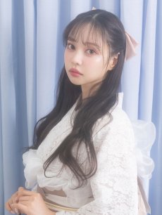 画像9: 即日発送!ピンク地×白レース浴衣 【浴衣3点セット 浴衣/帯/下駄】 [FB02] (9)