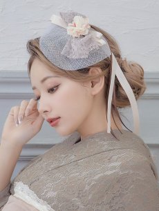 画像6: 【浴衣セール！】【即日発送】【浴衣】ベージュ×フラワーレース浴衣【浴衣３点セット 浴衣/帯/下駄】[YMT] (6)